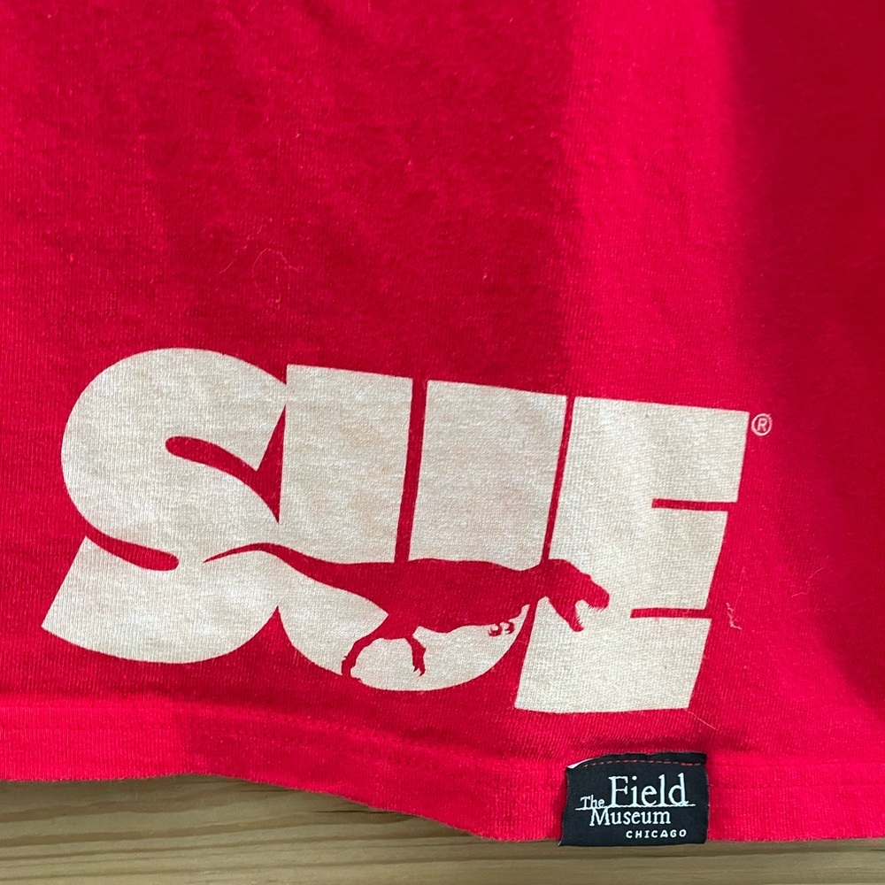 Sue at the Field Museum 100% Cotton Short Sleeve Unisex Tee Shirt Size Medium - Picture 4 of 6